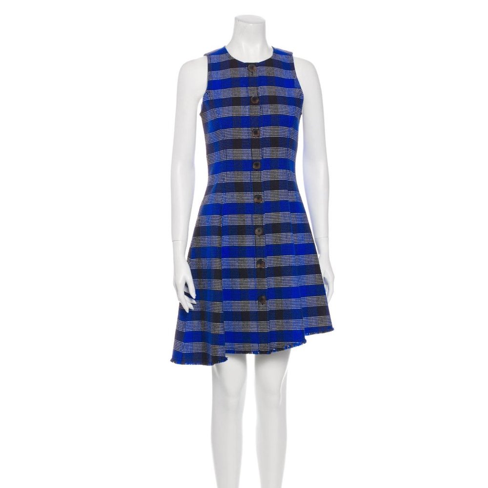 Derek Lam 10 Crosby Blue Striped Dress